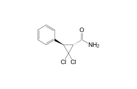 (1R,3R)-2,2-bis(chloranyl)-3-phenyl-cyclopropane-1-carboxamide
