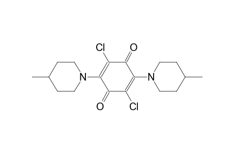 2,5-Dichloro-3,6-bis-(4-methyl-piperidin-1-yl)-[1,4]benzoquinone