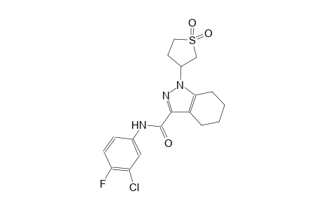 1H-indazole-3-carboxamide, N-(3-chloro-4-fluorophenyl)-4,5,6,7-tetrahydro-1-(tetrahydro-1,1-dioxido-3-thienyl)-