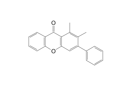 1,2-Dimethyl-3-phenyl-9-xanthenone