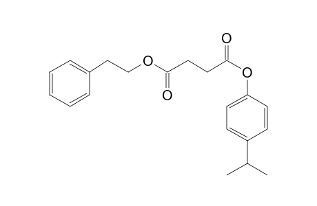 Succinic acid, phenethyl 4-isopropylphenyl ester