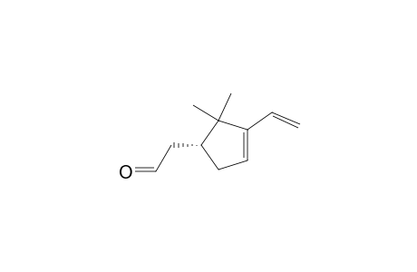 2-[(1R)-2,2-dimethyl-3-vinyl-cyclopent-3-en-1-yl]acetaldehyde