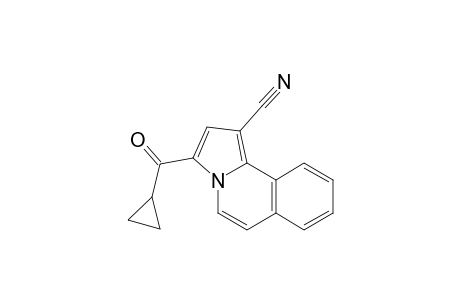 3-Cyclopropylcarbonylpyrrolo[1,2-a]isoquinoline-1-carbonitrile