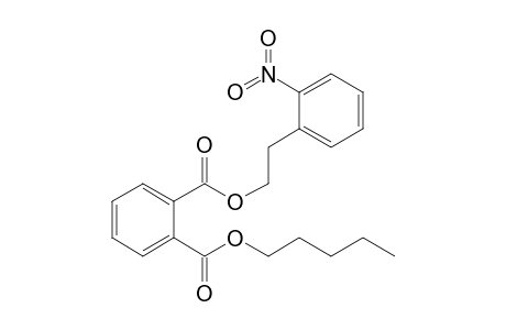 Phthalic acid, 2-(2-nitrophenyl)ethyl pentyl ester