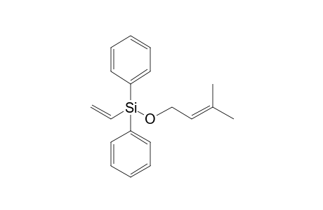 1-Diphenylethenylsilyloxy-3-methylbut-2-ene