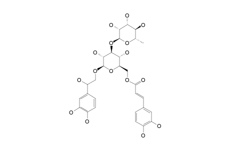 1-O-(3,4-DIHYDROXY)-PHENETHYLALCOHOL-3-O-RHAMNOPYRANOSYL-6-O-CAFFEOYL-GLUCOPYRANOSIDE