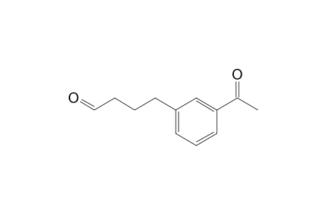 4-(3-Acetylphenyl)butanal