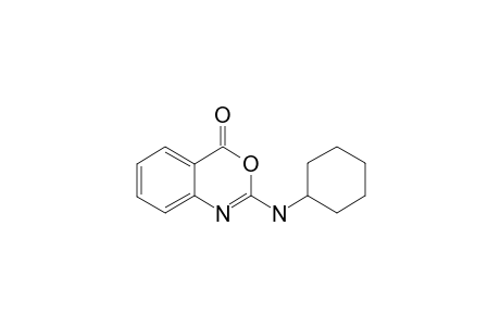 2-Cyclohexylamino-4H-3,1-benzoxazin-4-one