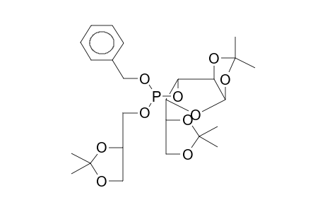 BENZYL(D,L-2,3-ISOPROPYLIDENE-ALPHA-D-GLUCOFURANOSO-3)PHOSPHITE