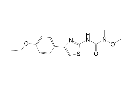 Urea, N'-[4-(4-ethoxyphenyl)-2-thiazolyl]-N-methoxy-N-methyl-