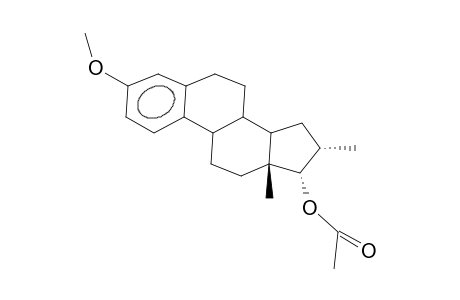 17A-ACETOXY-3-METHOXY-16A-METHYLHEXADEHYDROSTEROIDE