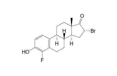 (8R,9S,13S,14S,16R)-16-bromanyl-4-fluoranyl-13-methyl-3-oxidanyl-7,8,9,11,12,14,15,16-octahydro-6H-cyclopenta[a]phenanthren-17-one