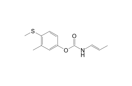 Carbamic acid, 1-propenyl-, 3-methyl-4-(methylthio)phenyl- ester