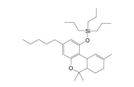 6,6,9-Trimethyl-3-pentyl-6a,7,8,10a-tetrahydro-6H-benzo[c]chromen-1-yl tripropylsilyl ether