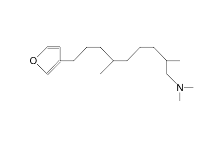 9-(3-Furanyl)-N,N,2,6-tetramethyl-1-nonanamine