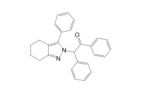 1,2-di(phenyl)-2-(3-phenyl-4,5,6,7-tetrahydroindazol-2-yl)ethanone