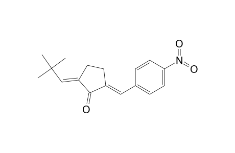 2-(2,2-dimethylpropylidene)-5-[(4-nitrophenyl)methylene]cyclopentanone