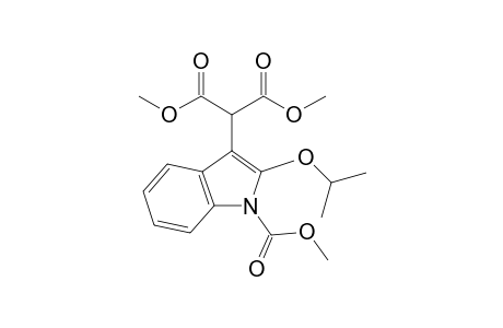 Dimethyl (1-carbomethoxy-2-isopropoxy-3-indolyl)malonate