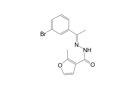 N'-[(E)-1-(3-bromophenyl)ethylidene]-2-methyl-3-furohydrazide