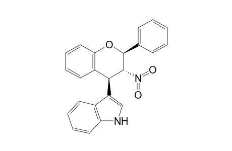 3-((2S,3R,4S)-3-Nitro-2-phenyl-chroman-4-yl)-1H-indole