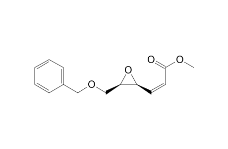 (Z)-3-[(2S,3R)-3-(benzoxymethyl)oxiran-2-yl]acrylic acid methyl ester