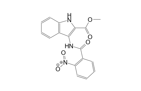 methyl 3-[(2-nitrobenzoyl)amino]-1H-indole-2-carboxylate
