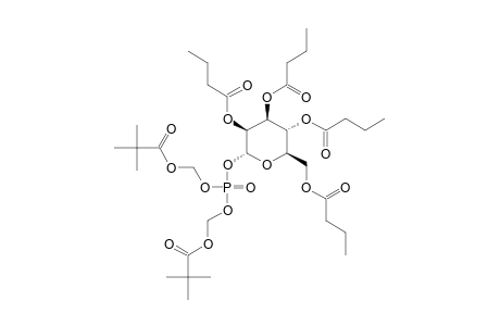 BIS-PIVALOYLOXYMETHYL-(2,3,4,6-TETRA-O-BUTYRYL-ALPHA-D-MANNOPYRANOSYL)-PHOSPHATE