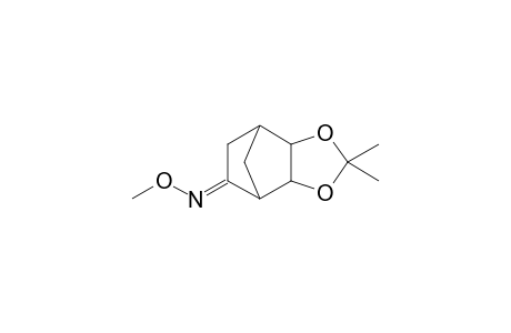 5-exo,6-exo-Isopropylidenedioxybicyclo[2.2.1]heptan-2-one O-methyloxime