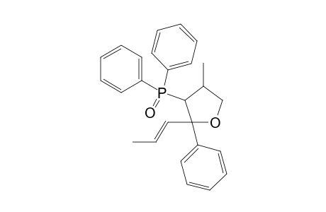 3-Diphenylphiosphinoyl-4-methyl-2-phenyl-2-propenyltetrahydrofuran