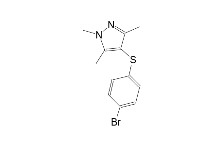 1H-pyrazole, 4-[(4-bromophenyl)thio]-1,3,5-trimethyl-