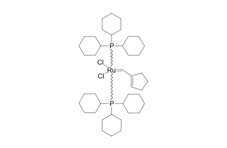 DICHLORO-BIS-(TRICYCLOHEXYLPHOSPHINE)-(CYCLOPENTEN-1-YL-METHYLIDENE)-RUTHENIMU-(II)