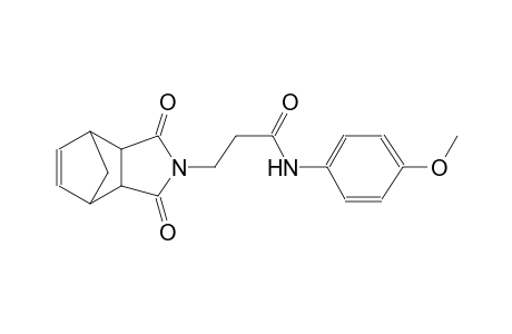 3-(3,5-dioxo-4-azatricyclo[5.2.1.0~2,6~]dec-8-en-4-yl)-N-(4-methoxyphenyl)propanamide