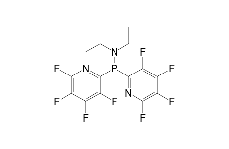 Bis(tetrafluoropyridyl)(diethylamino)phosphane