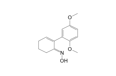 (1E)-2-(2,5-Dimethoxyphenyl)-2-cyclohexen-1-one oxime