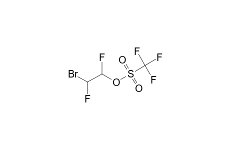 trifluoromethanesulfonic acid (2-bromo-1,2-difluoro-ethyl) ester