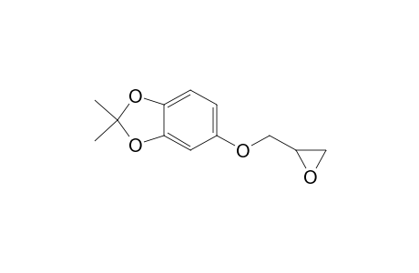 1,3-Benzodioxole, 2,2-dimethyl-5-(oxiranylmethoxy)-