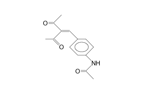 3-(4-Acetamido-benzylidene)-2,4-pentanedione