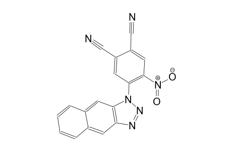 4-Naphtho[2,3-d][1,2,3]triazol-1-yl-5-nitro-phthalonitrile