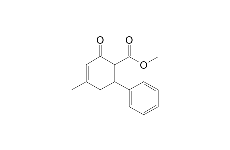 Methyl 4-methyl-2-oxo-6-phenylcyclohex-3-enecarboxylate