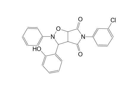 5-(3-chlorophenyl)-3-(2-hydroxyphenyl)-2-phenyldihydro-2H-pyrrolo[3,4-d]isoxazole-4,6(3H,5H)-dione