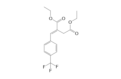 (E)-Diethyl 2-(4-(trifluoromethyl-)benzylidene)succinate