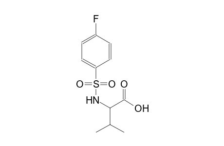 butanoic acid, 2-[[(4-fluorophenyl)sulfonyl]amino]-3-methyl-, (2S)-