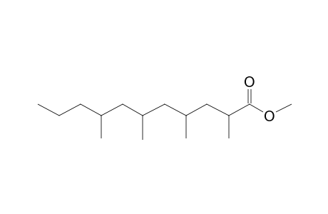 2,4,6,8-Tetramethylundecan-1-oic acid methyl ester isomer