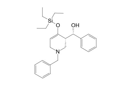 (1-Benzyl-4-(triethylsilyloxy)-1,2,3,6-tetrahydropyridin-3-yl)(phenyl)methanol