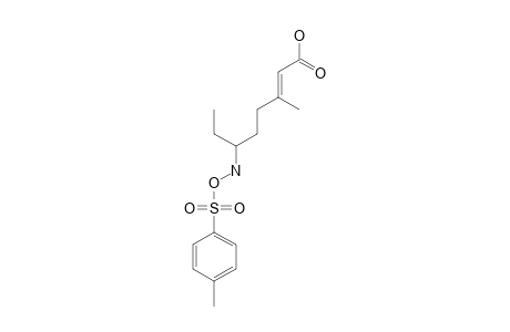 (E)-3-METHYL-6-(4-METHYLPHENYLSUFONAMIDO)-OCT-2-ENOIC-ACID