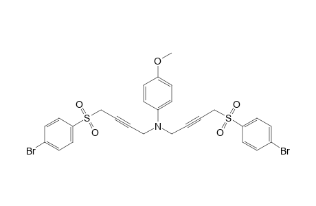 Benzenamine, N,N-bis[4-[(4-bromophenyl)sulfonyl]-2-butynyl]-4-methoxy-