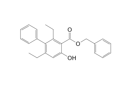 Benzyl2,6-diethyl-4-hydroxybiphenyl-3-carboxylate