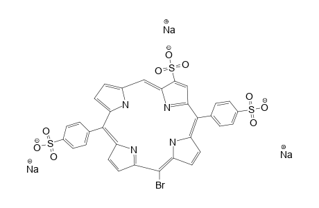 10-BROMO-2-SULFONATO-5,15-BIS-(4-SULFONATOPHENYL)-PORPHYRIN-TRISODIUM-SALT