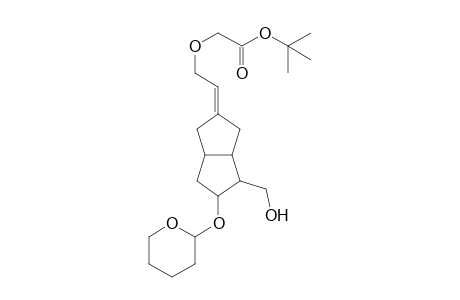 [2-{Hexahydro-4'-(hydroxymethyl)-5-[(tetrahydro-2H-pyran-2"-yl)oxy]-(1H)-pentanylidene]ethoxy}-1,1-dimethylethyl acetate