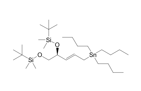 tert-Butyl-[(E,1S)-1-[[tert-butyl(dimethyl)silyl]oxymethyl]-4-tributylstannyl-but-2-enoxy]-dimethyl-silane